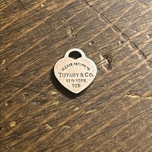 Tiffany & Co. Silver Heart Charm
